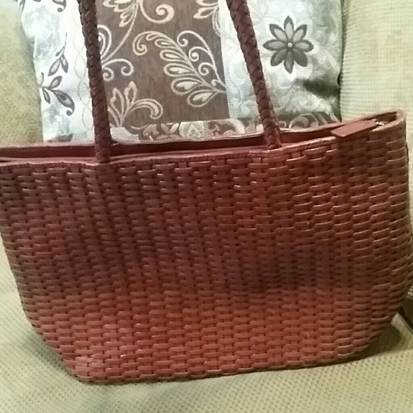 braided tote bag